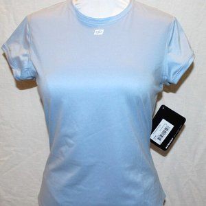 NEW Sugoi Baby Blue Fino Stretch Tee Shirt Top Jersey Smaller Medium Biking Run